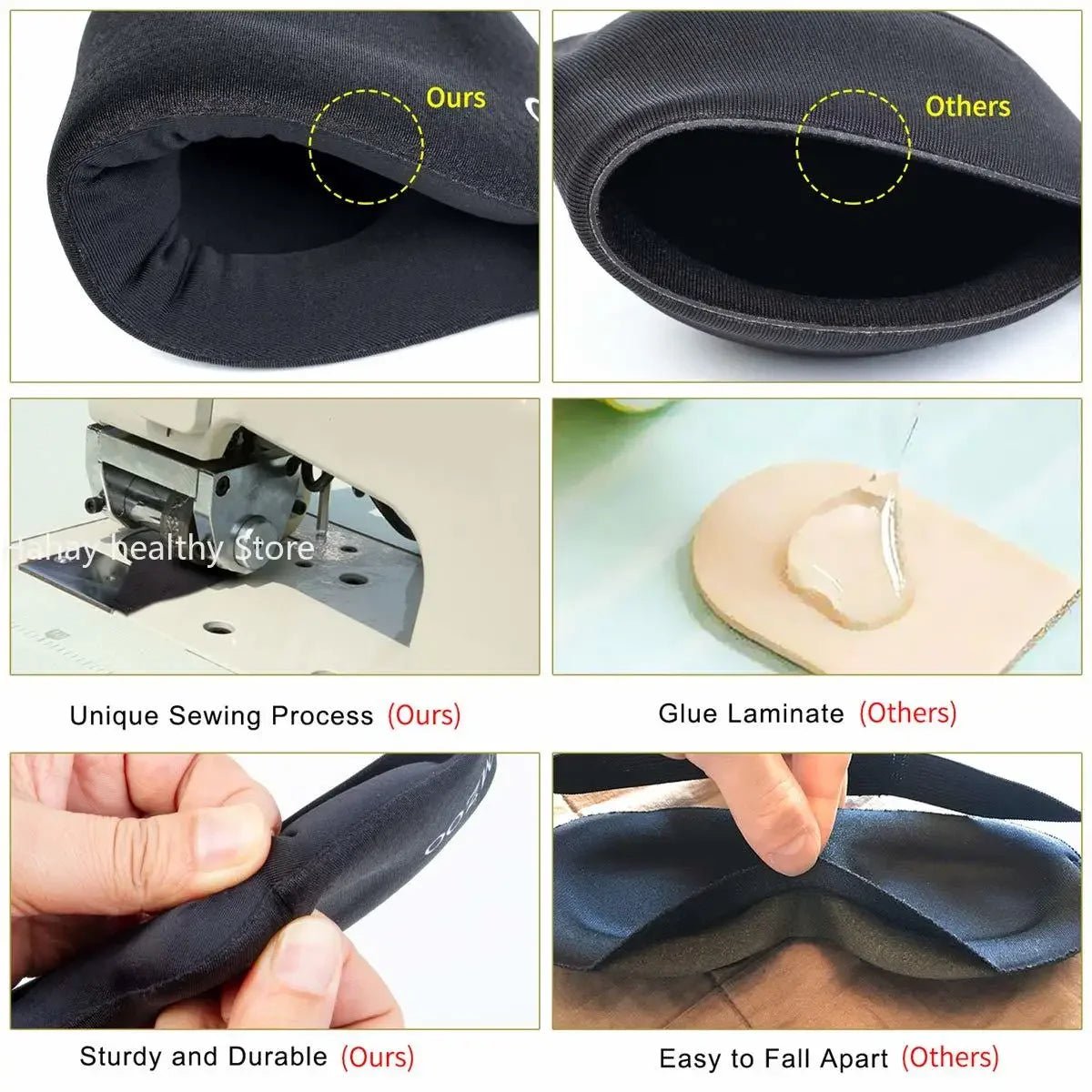 Contoured 3D Sleep Mask - Ferylis