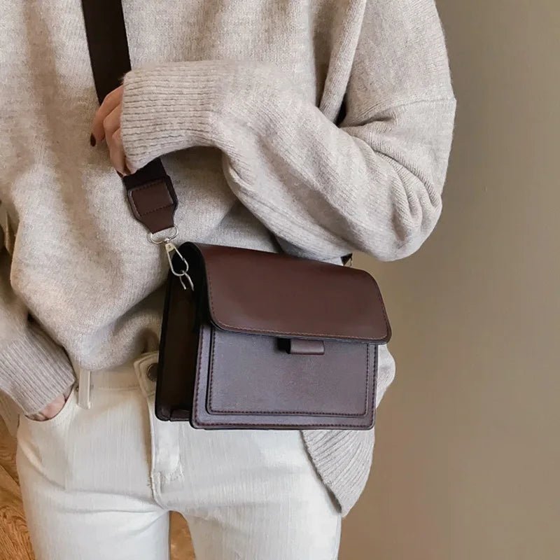 Crossbody Messenger Bag - Retro style - Ferylis