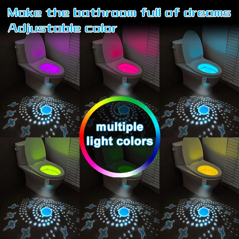 Motion Sensor LED Toilet Light - Ferylis