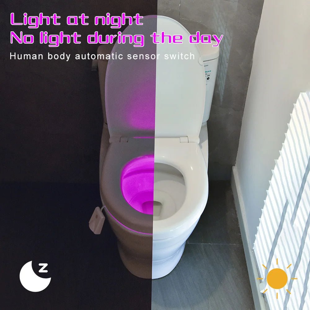 Motion Sensor LED Toilet Light - Ferylis