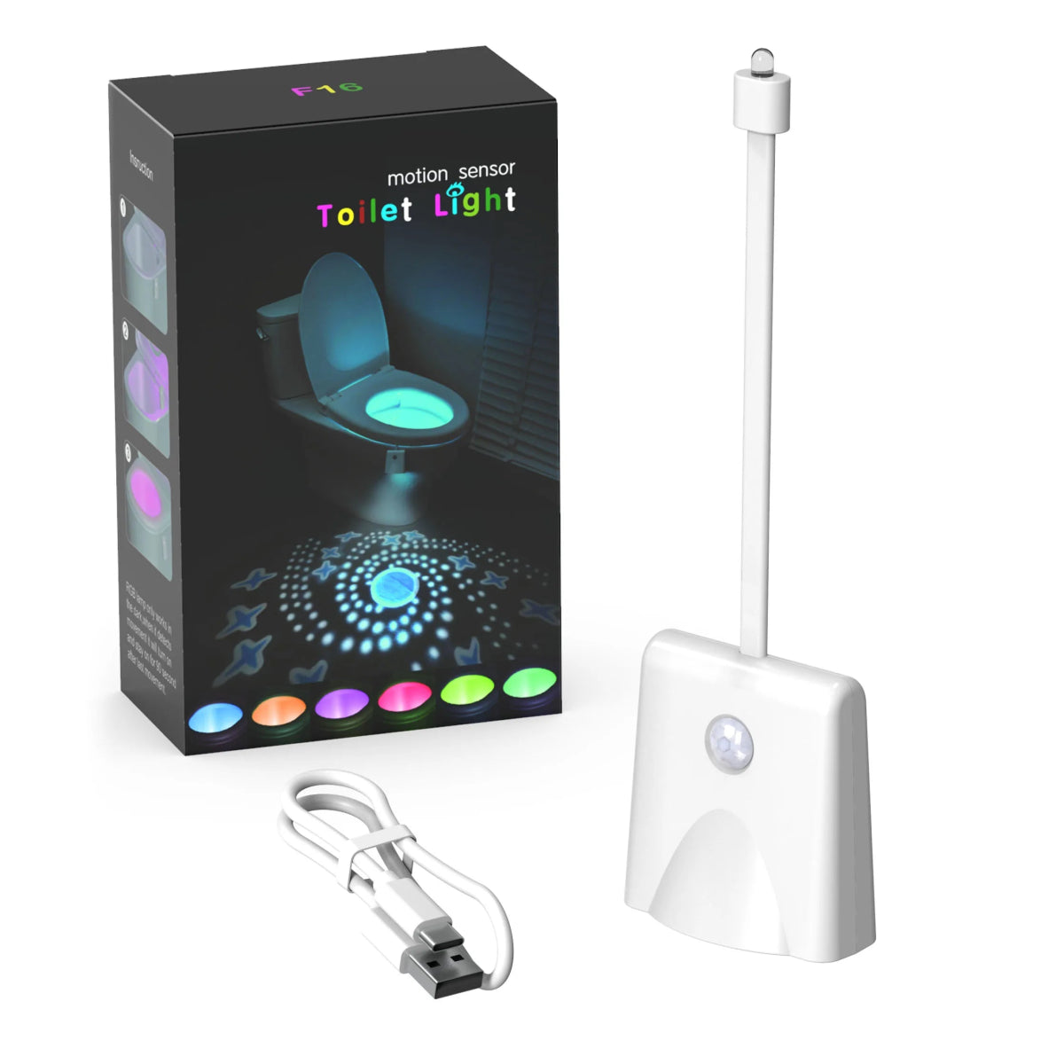 Motion Sensor LED Toilet Light - Ferylis